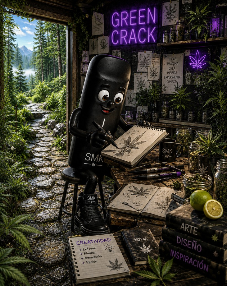 SMK · Green Crack — creatividad y enfoque