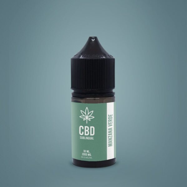 CBD Sublingual Manzana verde